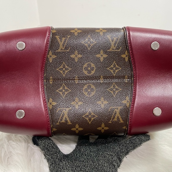 Monogram Shine Doc PM Bordeaux - Picture 5 of 16